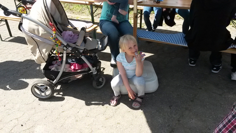 Vatertag 2015 - Fackelbaubeginn