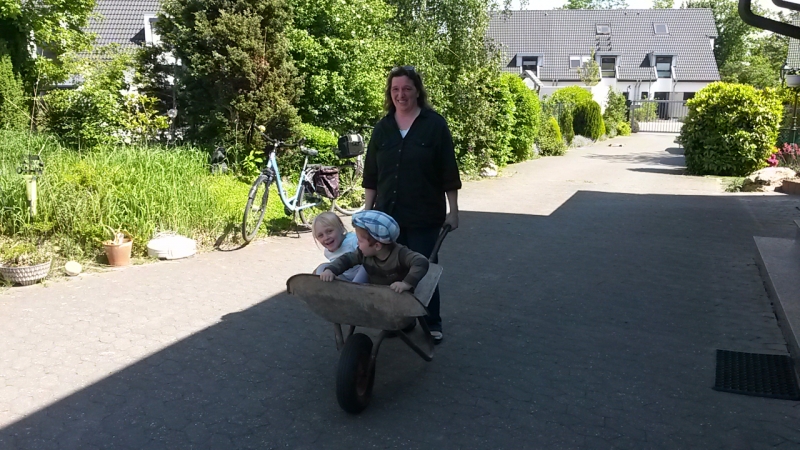 Vatertag 2015 - Fackelbaubeginn