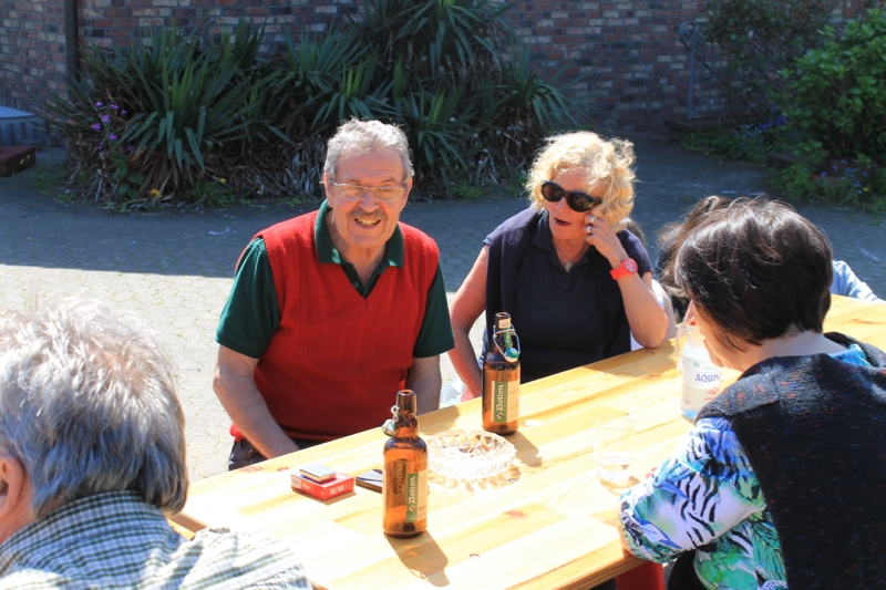 Vatertag 2016 - Fackelbaubeginn